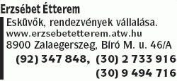   - Erzsébet Étterem