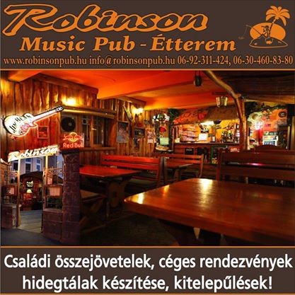   - Robinson Music Pub - Étterem